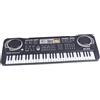 HYLQZAT Pianoforte Elettronico Professionale Tastiera Elettronica Per Principianti E Adulti 61 Tasti Strumento Musicale Digitale Nero