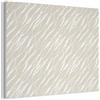 MuchoWow© Pannello Decorativo Parete Pannelli Fonoassorbenti Acustici 80x60 cm Insonorizzanti Decorazioni Casa Isolamento Acustico Fonoassorbente Quadri Fonoisolanti Beige - Bianco - Fantasia