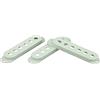 DIMARZIO Dm2001 MG Pack 3 Piastre per Micro Strat Virtual Vintage/HS/Area/Volt FS/SDS - Verde menta