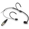 Soundsation VISAGE-C01E BK NERO - microfono cardioide ad archetto dotato di connettore mini-xlr a 3 pin