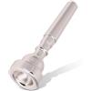Agatige Bocchino per Tromba, Bocchino per Tromba di Alta Qualità 3C Placcato Argento Accessori per Strumenti Musicali Bocchino Sostitutivo per Tromba(Argento)