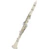 DVCSDE Buffet Clarinetto 17 Tasti Sib Clarinetto Professionale Tubo Nero Con Scatola Guanti Ancia Clip Accessori Per Clarinetto(Set 3)