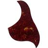 hanhuagongyiping Parti di chitarra per Yamaha APX-6A chitarra folk acustica battipenna in cristallo autoadesivo (tartaruga rossa)