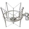 keepdrum Keep Drum ms089sv Silver microfono del ragno elastico supporto Shockmount per G Track AT2020/USB +