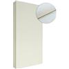 Generico Pannello Fonoassorbente Quadro 100x50x5 cm. Correzione Acustica Professionale. Bianco