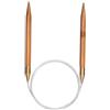 Seeknit KA04314 - Ferri circolari per lavorare a maglia, in bambù, 60 x 15 mm, colore: Beige