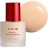 TIRTIR Mask Fit Red Foundation, fondotinta coreano a lunga durata 72 ore, adattabile alla pelle, con finitura satinata Skin-Fit e ampia scelta di colori, #21N Ivory, 30 ml