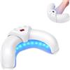 Hoemudy Dispositivo laser per funghi unghie piedi, trattamento 905 nm + 470 nm, soluzione riparazione unghie danneggiate scolorite