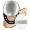 TIRTIR Mask Fit Aura Glow Silver Cushion Foundation | Finitura semi-bagliore, copertura naturale, idratante, leggero, fondotinta a cuscino coreano (#31N beige francese, full size, 0,63 fl oz)