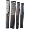TONY & GUY Toni&Guy - Pettine professionale antistatico in carbonio, 4 pezzi, colore: Nero