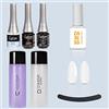 Esthetica ESTROSA KIT COMPLETO SEMIPERMANENTE UNGHIE SMALTO - BASE PRIMER + BASE DEFENCE COAT + LUCIDANTE GLOSS + CLEANSER REMOVER 125ml + Gel Polish n 119 Vatican 10ml