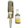 Officina Naturae Set Officina Naturae Termoprotettore No Oil protegge, idrata 100 ml + Eco Bio Spazzola Termica Verde 100% biodegradabile