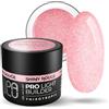 PALU salon system PALU - Gel costruttore per unghie - Gel UV/LED - Nail Art - Tissotropico, auto-livellante, multifunzionale - Brillantezza intensa, duro, senza limatura - Estensione e rinforzo - 45 gShiny Rouge