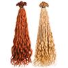 SHE EXTENSION 10 CIOCCHE EXTENSION CAPELLI VERI ALLA CHERATINA LUNGHE 55/60 cm RICCI SHE