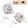 HADAVAKA 1200pcs Beige Two Different Shapes Double Eyelid Tape Tool, Magic Eyelid Lifter, Self-adhesive Invisible Double Eyelid Lift Strips, Breathable Self-adhesive Eye Lid Lift Strip