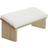 Generico Poggiamano Per Unghie - Bracciolo Poggiamano Per Manicure Smussato In Pelle E Legno - Multifunzione Supporto Per Unghie Per Principianti Professionisti Per Manicure, Salone Di Bellezza, Casa
