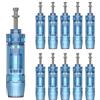 Lazzybeauty 10 Pz Ago di Ricambio per Penna Microneedling 18 Aghi per Modelli Dr.pen A9 M8S A8S, Punte di Ricambio Monouso Autentiche per Cartucce di Aghi per Microneedling Accessori (18 Pin, 10 Pcs)