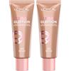 L'Oreal Paris L'Oréal Paris Lumi Glotion Illuminante Liquido Illumina e Idrata Viso e Corpo per Pelle con Luminosità Naturale Tonalità 903 Medium Glow - 2 Flaconi da 40ml