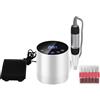 scosao Fresa per Unghie Elettrica Portatile, 35000RPM Professionale Lima per Unghie Elettrico Ricaricabile Nail Drill per Manicure, Acrilico Nails Gel Lucidatura Rimozione con display LCD, Pedale-White