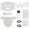 SWZEC Glomask Advanced LED Facial Mask((White) With neck Piece)