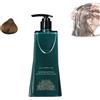 Generic Set di tinture per capelli a lunga durata con formula delicata, colorazione vegetale per coprire i capelli bianchi, kit di tintura per capelli a lunga durata in un unico passaggio (Chestnut Brown)