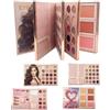 Generico Libro Palette per Trucco | Forniture Trucco Multifunzionali | Blush Guance Naturale | Per Studenti Principianti Professionisti Artisti Sposse Amanti Bellezza Routine Feste