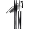 GOUDE Judydoll Mascara per ciglia con tubo in acciaio piccolo, allungamento e arricciatura, spesso, naturale, ad asciugatura rapida, impermeabile, senza sbavature, gel per trucco occhi grandi (Nero)