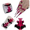 Generico Cartine per ricostruzione unghie (500 pezzi) con adesivo tenace. Nail Form, Cartine Gel Unghie, Cartine per Estensione, Cartine allungamento