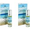 Generico Zahrat Hawaii Concentrated Perfume Oil Roll-On Combo (6ml x 2) | Long Lasting Alcohol-Free Attar for Women | Floral Fruity Sweet Arabic Fragrance