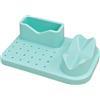 pumpumlia 24 fori chiodi trapano macchina & bit display scatola di immagazzinaggio chiodi trapano macinazione bit titolare scatola manicure strumento organizzatore strumenti professionali e custodia scatola di