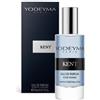 Generico K.E.N.T. profumo uomo 15 ml tascabile eau de parfum edp natural spray yodema