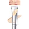 Generic Fondotinta liquido a lunga tenuta e coprenza totale, fondotinta leggero idratante a lunga tenuta, trucco viso anti-traspirazione e anti-trasferimento, coprenza impeccabile (#01 White)