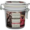 Sapone marino vaniglia e lampone detergente esfoliante idratante a base di oli vegetali e sale, scrub 100% naturale, 350ml