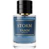 YAMM Genève - Storm | Estratto di profumo 50 ml | Profumo misto uomo e donna | Bergamotto, Iris & Vetiver de Java | Note fresche, polverizzate & legnose | Lusso & Lunga Tenuta