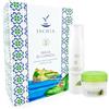 Ischia Sorgente Di Bellezza Confezione Regalo Donna Bava Di Lumaca Crema Notte Riparatrice 100ml Mousse Detergente Viso Disintossicante 200ml