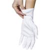 ANSMIO 2 paia di guanti 100% cotone per guanti da notte idratanti guanti bianchi per mani secche eczema taglia M