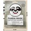 Generico Panda Mask (SET 3PZ) Maschera Viso Rassodante | Con Estratto di Cactus e Acido Ialuronico | Maschera in Tessuto 25 ml | Per Pelle Compatta e Tonica