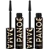 L'Oreal Paris L'Oréal Paris Mascara Volumizzante Panorama All Night Black Colore Nero per Ciglia a Ventaglio e Occhi Più Grandi Lunga Tenuta 24h Formula Ultra Nera - 2 Mascara