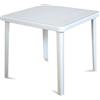 Areta ARE027 Tavolo Nettuno, Bianco, 80 x 80 x 72 cm