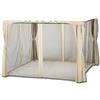 WEBMARKETPOINT Set zanzariere per gazebi moschiera universale 300x300 cm