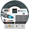 Cellfast Tubo da giardino HOBBY ATS2 ™, Heavy Duty, 6 strati, resistente ai raggi UV, tricot tricot a doppia croce ATS2 ™, 30 bar,1/2, 50m,16-201