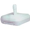 Saturnia Plastica Adriatica 727360 Base per Ombrellone 60 x 60 Cm con Rullo