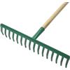 Papillon Rastrello 16 denti con manico in legno â€" Misura 395 mm - Papillon