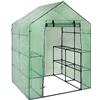 Gonetre Copertura portatile per serra da giardino in PVC per esterni, mini passeggiata in serra, orticoltura, altre forniture per l'orticoltura (A)