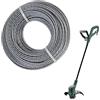 CNANRNANC Filo per decespugliatore per Bosch ART 24 27 30 36 Li 24 m 1,65 mm F016800462 Trimmer Line Trimmer Trimmer Line Trimmer Trimmer Line Trimmer Rasimmer Trimmer Trimmer Line Trimmer Rasimmer Trimmer