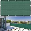 YUANZHI Frangivisto Balcone per Protezione 500 x 50 cm 200G/M² HDPE Blocco UV Al 95%, Telo Ringhiera per Esterni Copertura, per Giardino, Piscina, Verde Scuro
