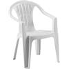 Takasho Pengo 1775801 Poltroncina Monoblocco Maui Bianca