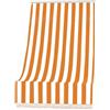 Corredocasa Tenda da Sole a Righe per esterno Balcone Veranda Terrazzo terrazzino casa con Anelli e Ganci Tessuto Resistente da Esterno (200x300 cm,Arancione)
