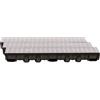 ScarMaxx - Canale di drenaggio da 3 m - Canale a Pavimento - Scarico dell'Acqua piovana - A15 Altezza 60 mm - Set Completo - per raccordi angolari e trasversali - Linea Grigio - 13x300x11,5cm