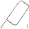 FRTmvg Bruciatore per griglia in acciaio inox 41862 per Weber Q200, Q220, Q2000, Q2200 | 304 SS tubo di ricambio (52,1 cm) | Adatto ai modelli 396000, 396001, 396002, 566002, 53060001